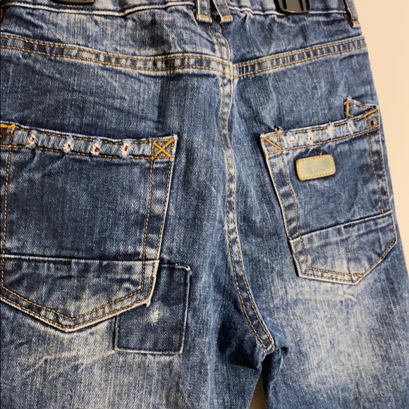 Zara distressed and patched jeans, size 7 - Picture 3 of 7